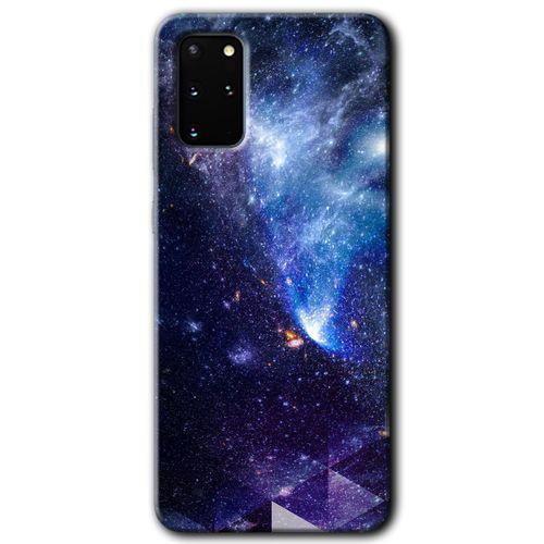 Galaxy S20 Plus Kılıf HD Desen Baskılı Arka Kapak - Galaksi