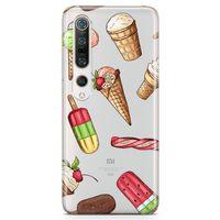 Xiaomi Mi 10 Pro Kılıf Dondurma Tutkusu Arka Kapak Koruma Desenli Full Koruyucu