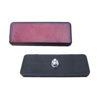 SEVGENT Cub Scooter Arka Reflektör Dikdörtgen Kırmızı 6 Mm