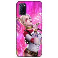 Oppo A92 Uyumlu Kılıf Harley Quinn (4) Koruma Kılıfı Fuşya