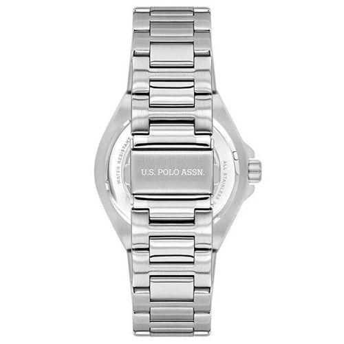 U.s. Polo Assn. USPA1130-01 Quartz Çelik Gri Lacivert 43 mm Erkek Kol Saati