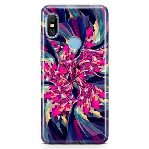 Xiaomi Redmi Note 6 Pro Kılıf Vantilatör Soyut Arka Kapak Koruma Desenli Full Koruyucu