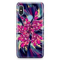 Xiaomi Redmi Note 6 Pro Kılıf Vantilatör Soyut Arka Kapak Koruma Desenli Full Koruyucu