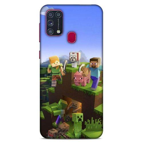 Lopard Samsung Galaxy M31 Uyumlu Kılıf PiXel (29) Arka Koruma Kılıfı Tüm Karakterler