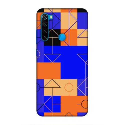 Xiaomi Redmi Note 8 Uyumlu Kılıf Insomnia (49) Ultra Silikon Kılıf Saks Mavi