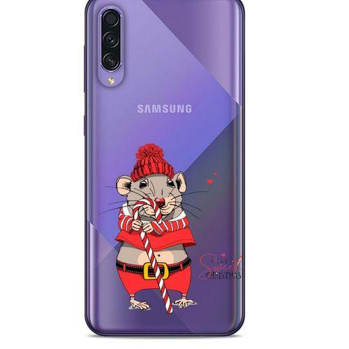 Zoologix (89) Samsung Galaxy A50s Şeffaf Kılıf Silikon Desenli