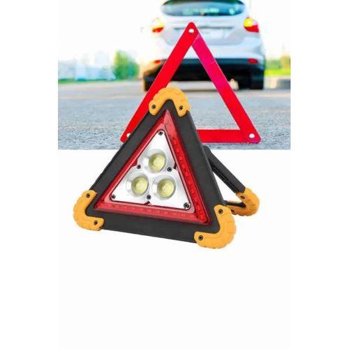 Solar Şarjlı Çok Fonksiyonlu Reflektör Işıklı Ikaz Lambası Acil Durum Reflektörü Acil Durum Uyarı Lambası