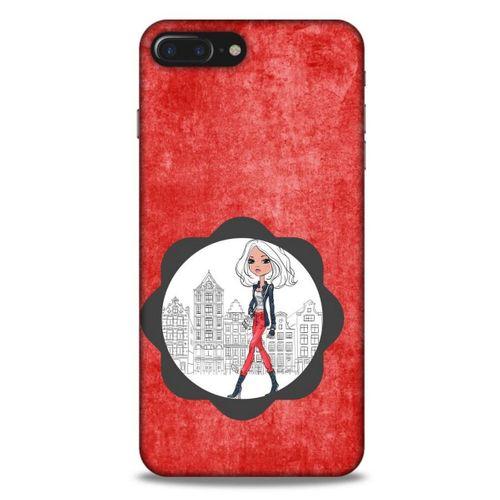 Sokak Modası 96 Apple Iphone 7 Plus Kılıf Desenli Silikon