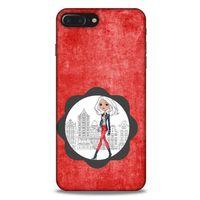 Sokak Modası 96 Apple Iphone 7 Plus Kılıf Desenli Silikon