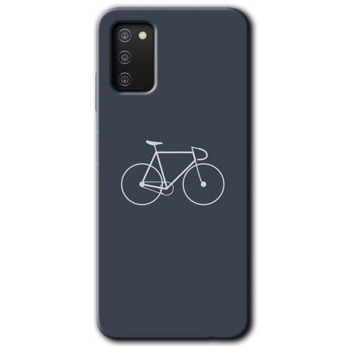 Potkal Hediye Fabrikası Samsung Galaxy A03s Kılıf HD Desen Baskılı Arka Kapak - Bike