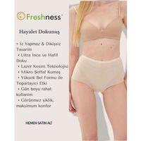 Freshness 0025 Lazer Kesim Tül Yüksek Bel Bato Korse