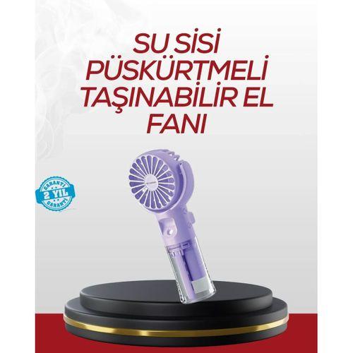 Type-c Şarjlı Taşınabilir Su Buharlı Mini Vantilatör