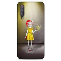 Xiaomi Mi 9 Kılıf FunnyMaX (32) Soft Silikon Kılıf Turuncu Kahve