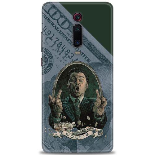 Xiaomi Mi 9T Kılıf HD Baskılı Kılıf - Dolar + Tam Ekran Koruyucu