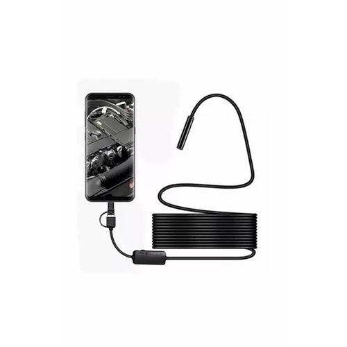 Vtn-02 Endoskop Yılan Video Kamera Led’li 2 Metre 7 Mm Sert Kablo Su Geçirmez