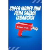 Kırmızı Çocuklara Özel Para Fırlatma Makinesi Para Saçma Tabancası