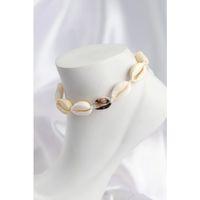 Doğal Kauri Kabuğu Asansörlü Model Halhal