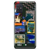 Lopard Samsung Galaxy M51 Uyumlu Kılıf Şehirli ※ (48) Muğla Bumper Kılıf