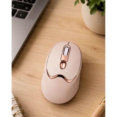Şarjlı Kablosuz Mouse Sessiz Tıklama Bluetooth Ve Usb Destekli