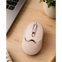 Şarjlı Kablosuz Mouse Sessiz Tıklama Bluetooth Ve Usb Destekli