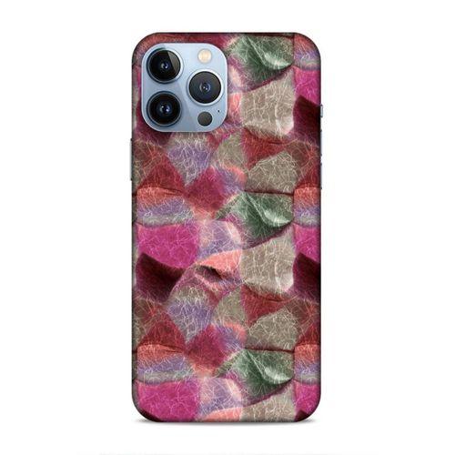 Apple iPhone 13 Pro Max Uyumlu Kılıf Romans (30) Silicone Case Pembe Yeşil