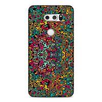 Lopard LG K50S Uyumlu Kılıf Soyut Sanat (30) Desenli Silicone Case