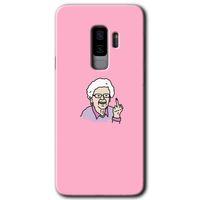 Galaxy S9 Plus Kılıf HD Desen Baskılı Arka Kapak - Bad Grandmother