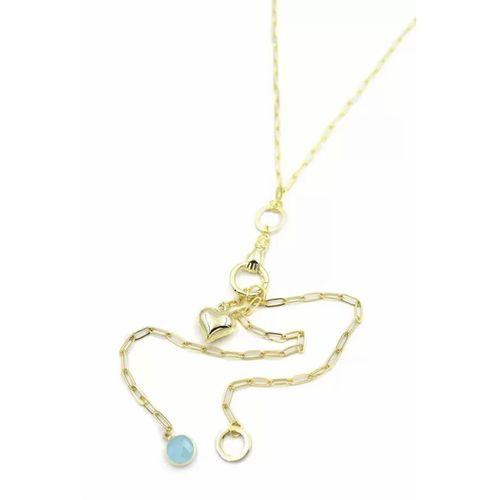 Kalp Y Kolye - Altın