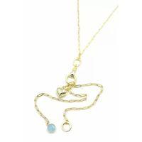 Kalp Y Kolye - Altın