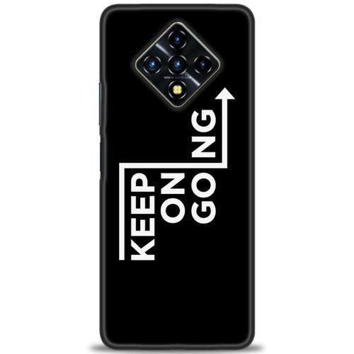 Infinix Zero 8 Kılıf HD Baskılı Kılıf - Keep On Going + Tam Ekran Koruyucu