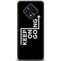 Infinix Zero 8 Kılıf HD Baskılı Kılıf - Keep On Going + Tam Ekran Koruyucu