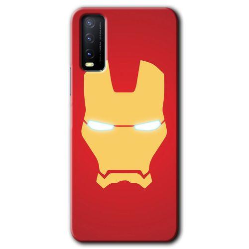 Vivo Y11s Kılıf HD Desen Baskılı Arka Kapak - İronMan