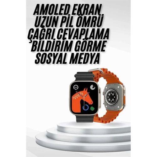 Yeni Nesil Akıllı Saat Müzik Dinleme Bildirim Görme Sesli Asistan Desteği