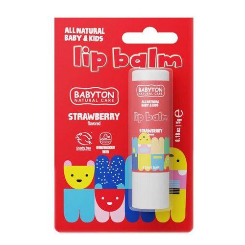 Babyton Babyton Bebek ve Çocuklar İçin Doğal Dudak Koruyucu Balm Çilek