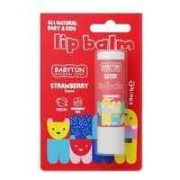 Babyton Babyton Bebek ve Çocuklar İçin Doğal Dudak Koruyucu Balm Çilek