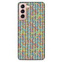 Lopard Samsung Galaxy S21 Uyumlu Kılıf Geometrix (63) Silikon Kap