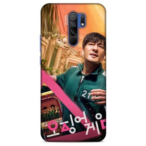 Xiaomi Redmi 9 Uyumlu Kılıf Squid Game (13) Silikon Kap Kyung-Mi