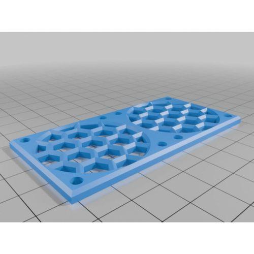 Çift Fan Izgara 40mm (Bu ürün Sadece Plastik parçadır - Almadan Önce Soru Sorabilirsiniz)