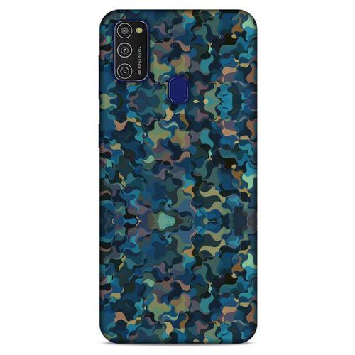 Kamuflaj 39 Samsung Galaxy M21 Kılıf Silikon Kapak