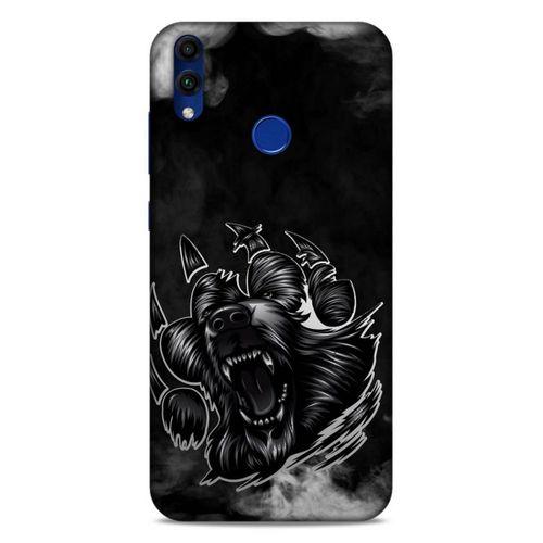 Lopard Huawei Honor 8C Uyumlu Kılıf Tattoo's (19) Kılıfları Siyah