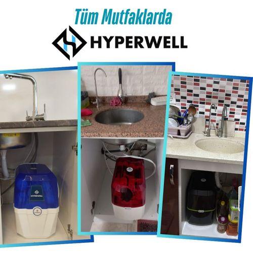 Hyperwell Premium Alkali ve Mineralli En iyi Su Arıtma Cihazı - Kırmızı