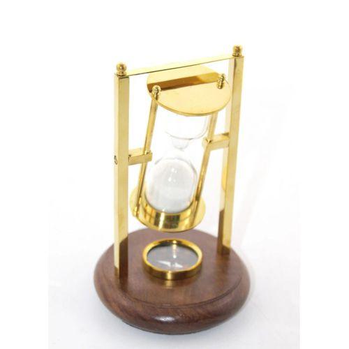 Pirinç Pusulalı Kum Saati