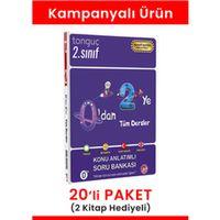 0'dan 2'ye Konu Anlatımlı Soru Bankası 20' lu Paket (2 Kitap Hediyeli)