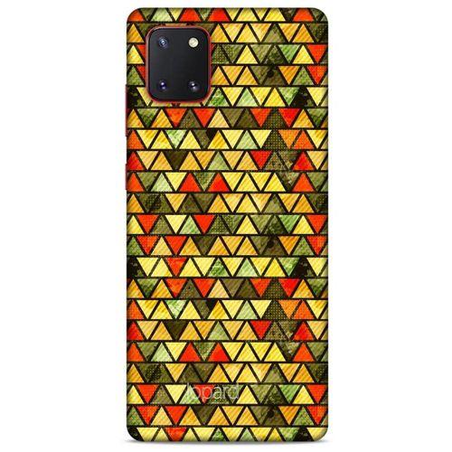Samsung Galaxy Note 10 Lite Kılıf Pastel Renkler (46) Core Armor Kılıf Yeşil Sarı