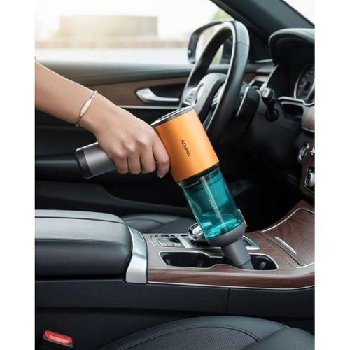 Araç İçi Mini El Süpürgesi Şarjlı Güçlü Vakum