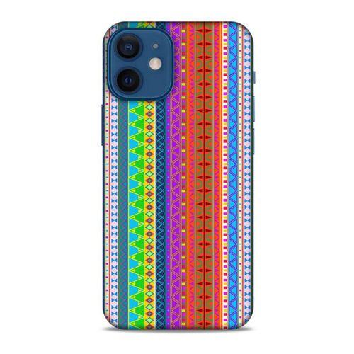 Ethnic Culture (63) Apple iPhone 12 Mini Kılıf Silikon Kapak Desenli
