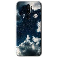 OPPO Oppo A9 2020 Kılıf HD Desen Baskılı Arka Kapak - Gece Gökyüzü
