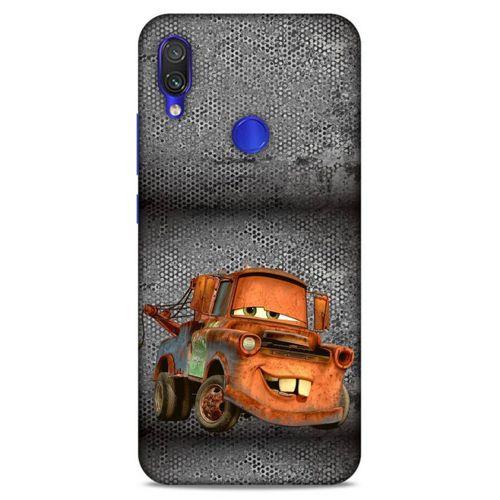 Lopard Xiaomi Redmi Note 7 Pro Uyumlu Kılıf PickUpX (50) Shockproof Kılıf Orange Car