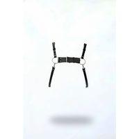 Siyah Kadın Kemer Deri Tokalı Halka Detaylı Vücut Kemer - Brf1094