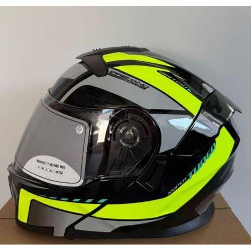 ÇENE AÇILIR KASK MX 912 - Vizörlü
